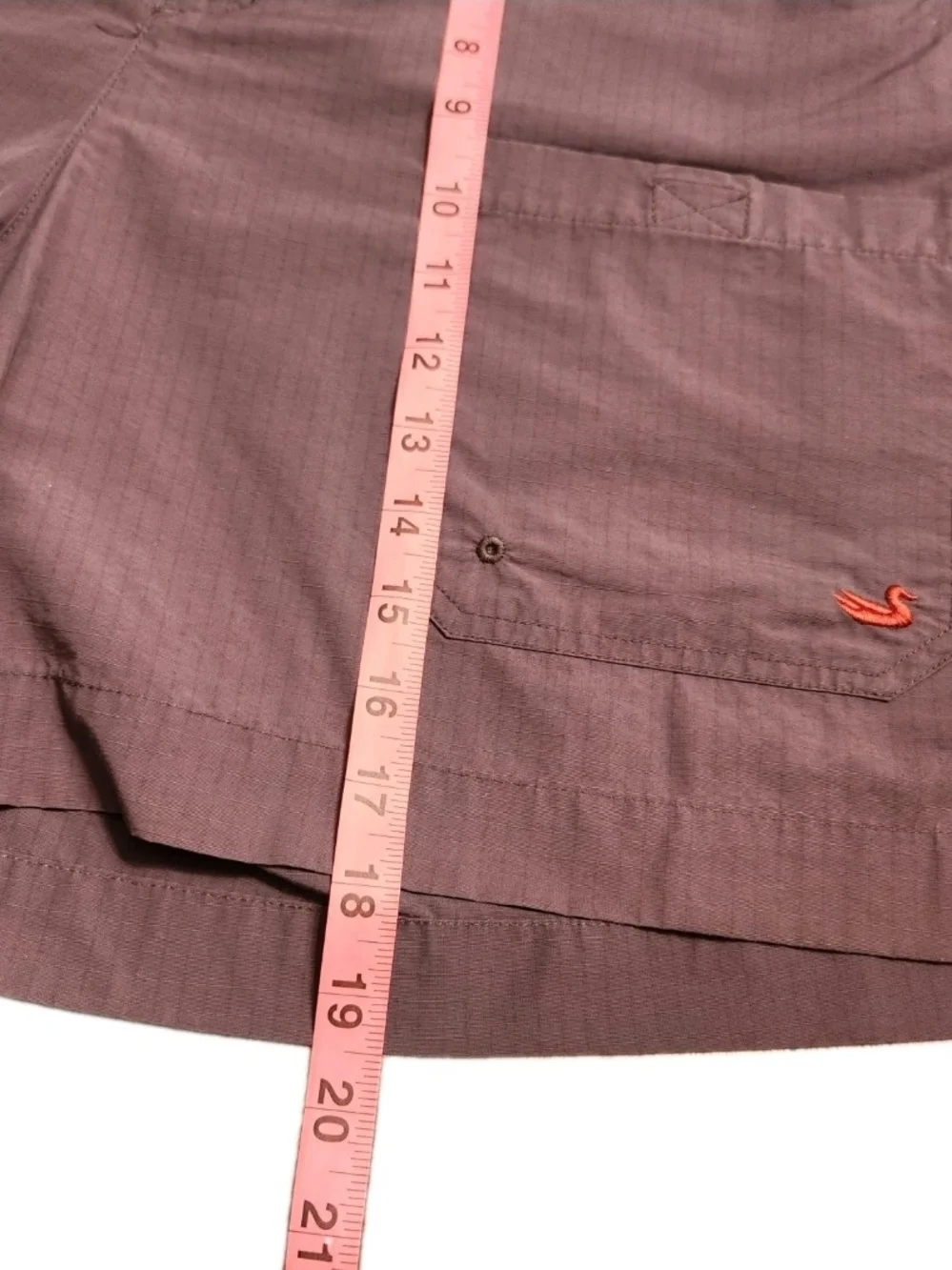 Southern Marsh Tarpon Flats Fishing Shorts Men's XL Gray Microcheck Sportswear